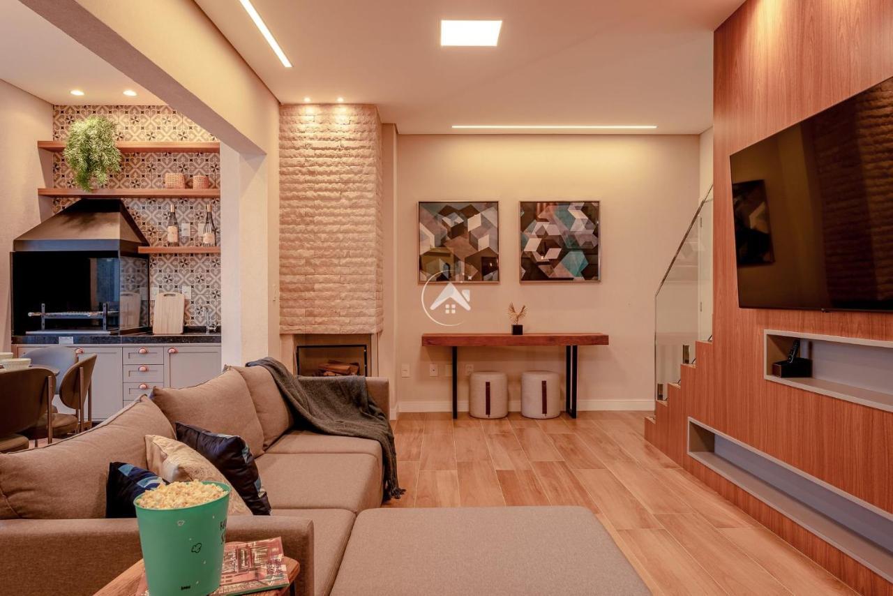 Moderna Cobertura Duplex Com 4 Suites Em Condominio Com Lazer Completo - Campos do Jordão エクステリア 写真