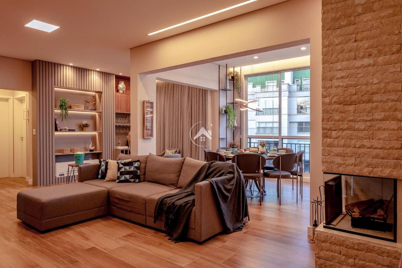 Moderna Cobertura Duplex Com 4 Suites Em Condominio Com Lazer Completo - Campos do Jordão エクステリア 写真
